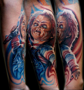 Tattoos - chucky